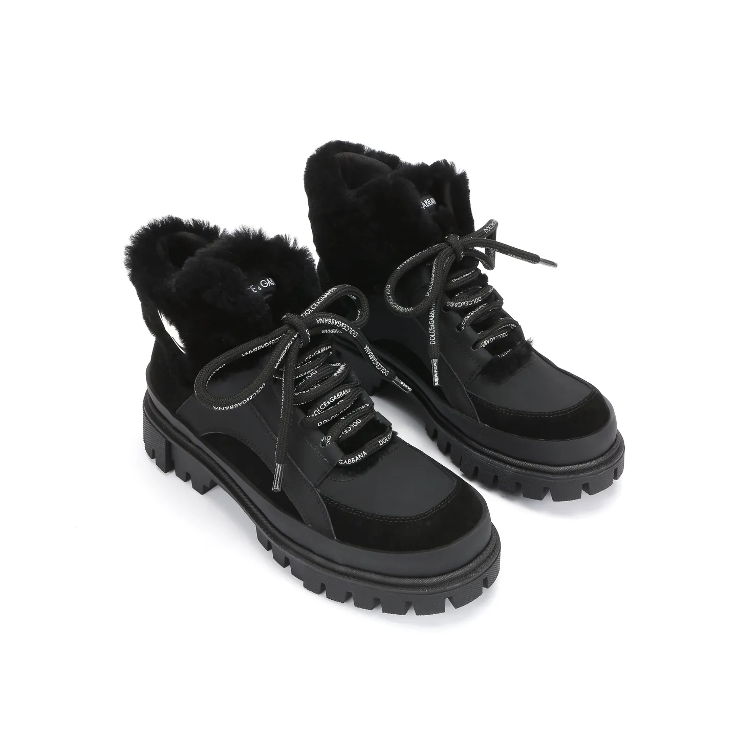 Men's men's shoes💰720💰Dolce & gabbana (DG) official website sync new style💥men's autumn and winter combat boots, warm wool lining: 1 exclusive mold opening ✅imported cowhide upper with wool lining🐑original private mold outsole✔️16-44 (38.45 custom-made, non-refundable)